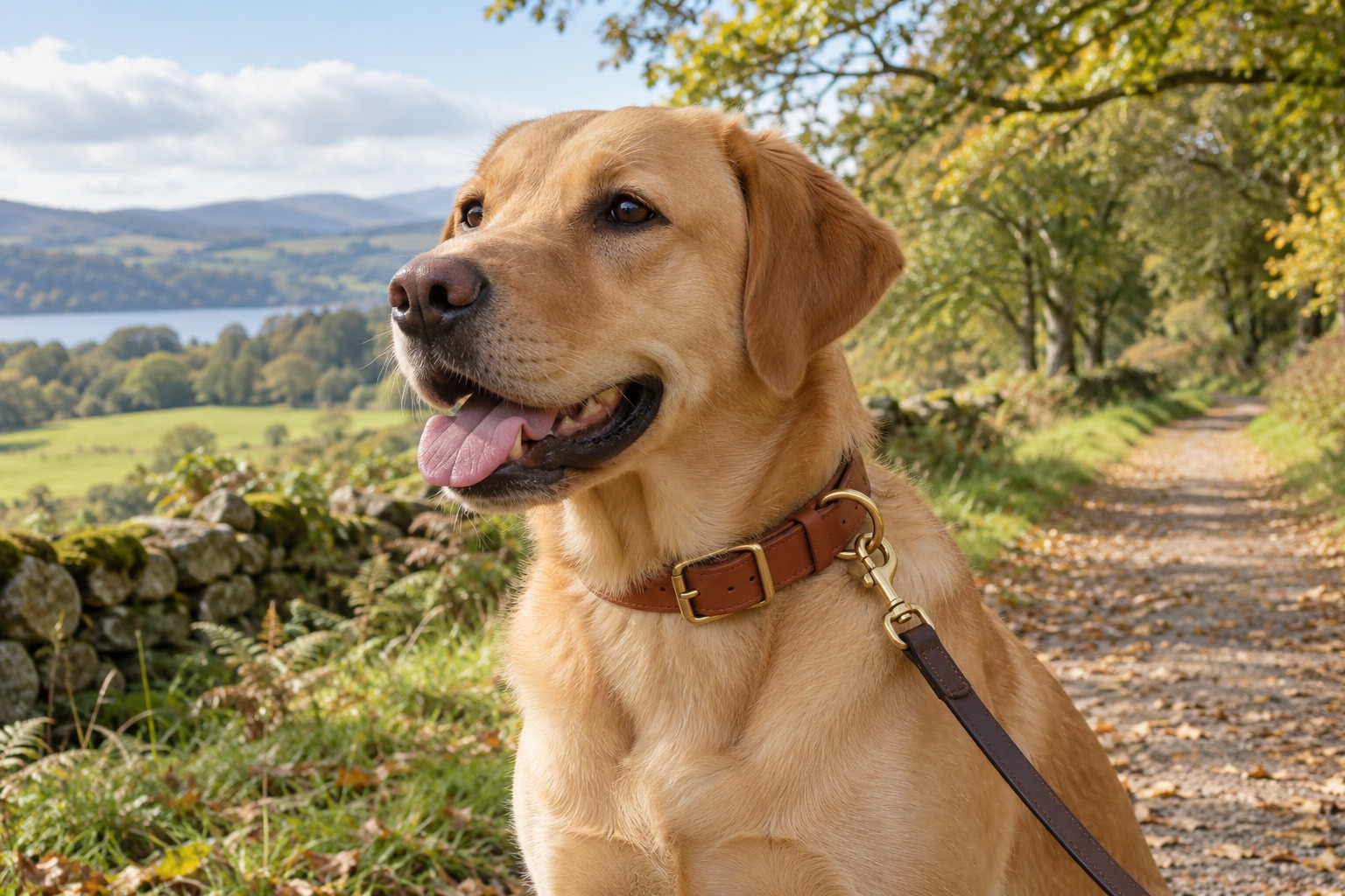 Hundezubehör aus Leder