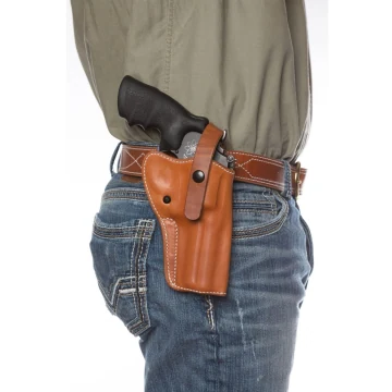 Alaska Hunter Hip Holster aus hellbraunem Leder