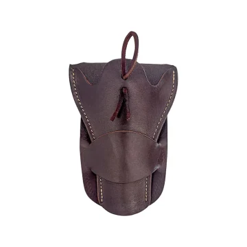 Antique Braunes Leder beidhändiges OWB-Holster