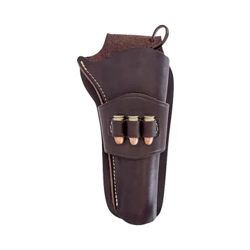 Antique Braunes Leder Cowboy-Stil OWB-Holster