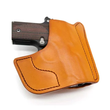 Bandicoot Taschenholster aus hellbraunem Leder