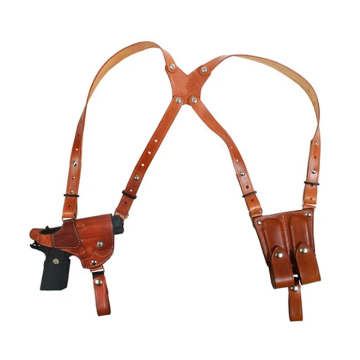 BH7D horizontales Doppel-Schulter Lederholster