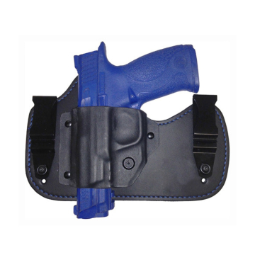 Schwarzes Hybrid IWB-Holster mit verstellbares Clips