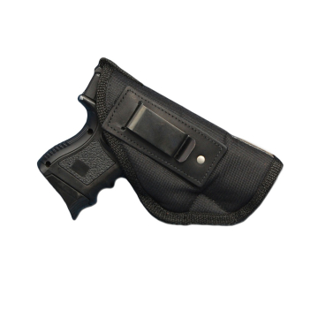 Schwarzes IWB-Holster für kompakte Pistolen