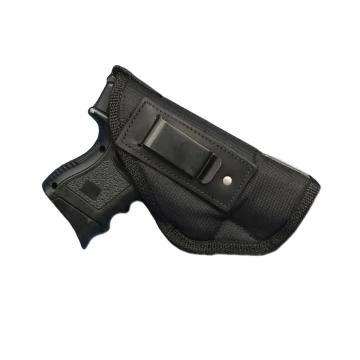 Schwarzes IWB-Holster für kompakte Pistolen
