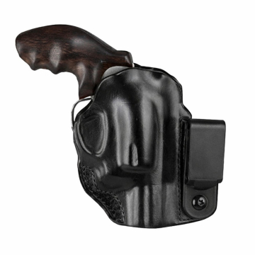 IWB Flex Holster aus schwarzem Leder