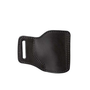 Multi Fit OWB-Holster aus schwarzem Leder
