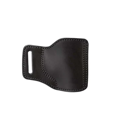 Multi Fit OWB-Holster aus schwarzem Leder
