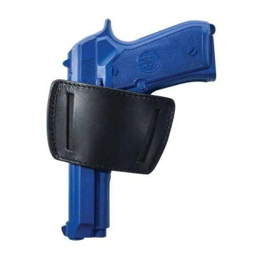 OWB Gürtelschlaufenholster aus schwarzem Leder