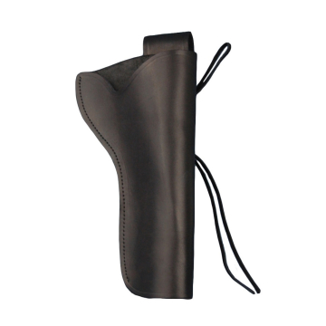 Western-Stil OWB-Holster aus schwarzem Leder