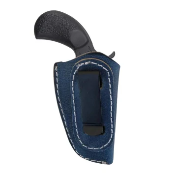 Blue Leder OWB Clip Holster