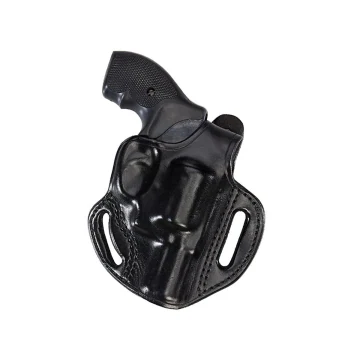 Schwarzes Bodyguard Revolver-Pancake-Holster Modell 137