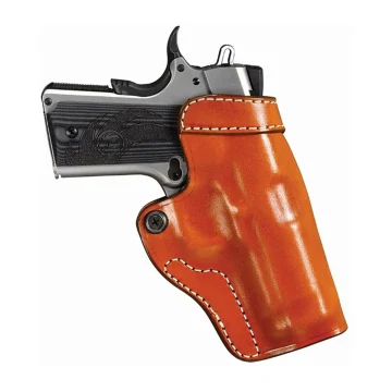 Crossdraw Holster aus braunem Leder