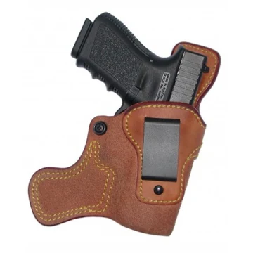 IWB Tail Gunner Holster aus braunem Leder
