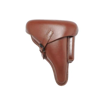 Militär Schulterholster aus braunem Leder