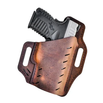 Braunes OWB-Lederholster mit Flex Vent