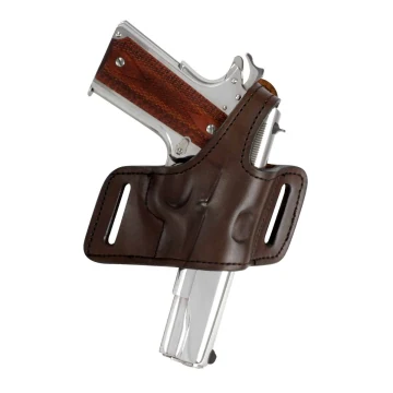 Thumb-Break-Sicherung OWB-Holster aus braunem Leder