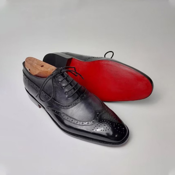 Handgefertigtes Oxford Leder Dress Shoes