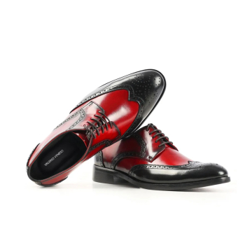 Leopold VV153 Leder-Oxford-Schuhe