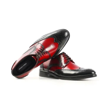 Leopold VV153 Leder-Oxford-Schuhe