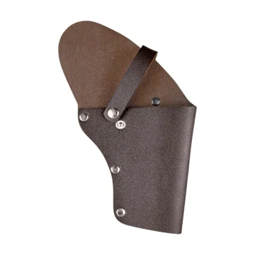 Revolver Holsters Schweiz aus braunem Leder mit Riemen