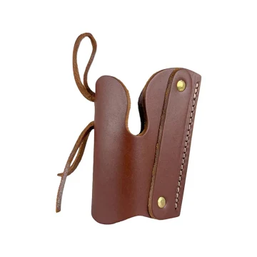 Cowboy-Stil universelle OWB-Holster aus braunem Leder