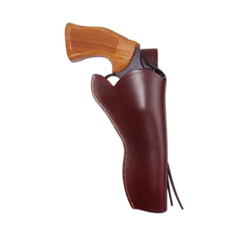 Western-Stil OWB-Holster aus bordeauxrotem Leder