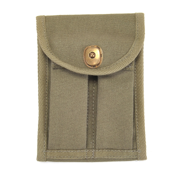 Canvas Double-Stack Pistol Magazine Pouch - View 1