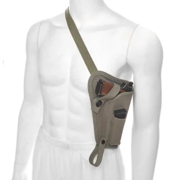 Canvas Schulterholster mit Magazintasche