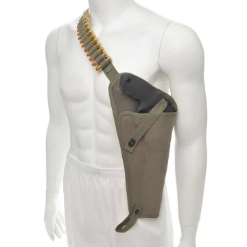Canvas Schulterholster mit Patronenschlaufen
