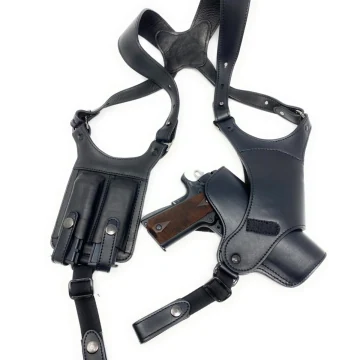 Cardini Leder Schulterholster für Glock und Springfield XD