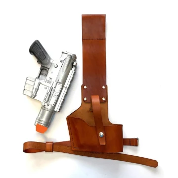 Cassian Andor Inspired Braunes Leder Blaster Holster