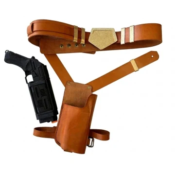 Cassian Andor Inspired Braunes Lederholster Tragesystem