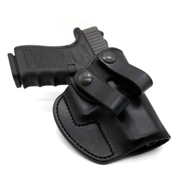 Closer IWB-Holster aus schwarzem Leder