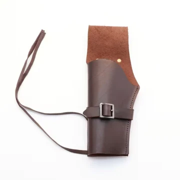 Cowboy-Stil Leder Beinholster Revolverholster