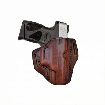 Braunes Vollnarbiges Leder Custom OWB-Holster