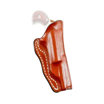 Leder Crossdraw Gürtelholster für Small Revolver
