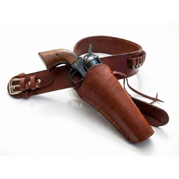 Schnellzieh Cowboy-Stil Holster Gürtel mit Patronenschlaufen