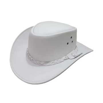 Atmungsaktiver Ösen Leder Cowboyhut