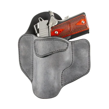 Graues OWB-Leder-Pancake-Holster