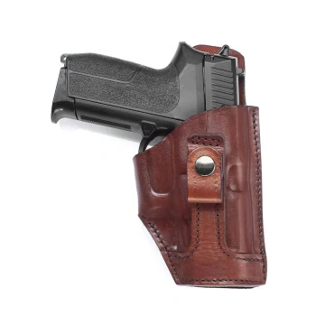 Braunes einsteckbares IWB-Lederholster