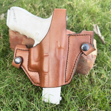 Passgeformtes OWB-Lederholster mit Thumb-Break-Sicherung