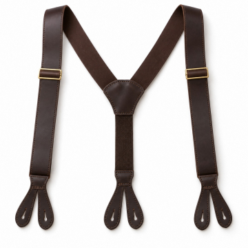 Leather Braces with Button Attachments - Complete product view