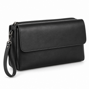 Leder-Clutch für verdecktes Tragen