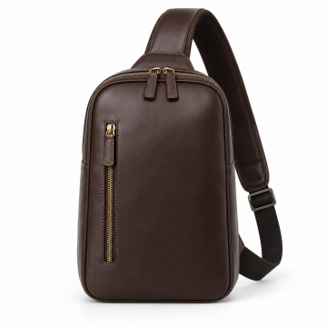 Leder-Sling-Rucksack für verdecktes Tragen