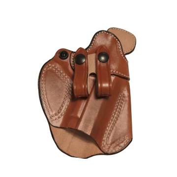 Leder IWB Holsters Schweiz mit Split Gürtelschlaufen
