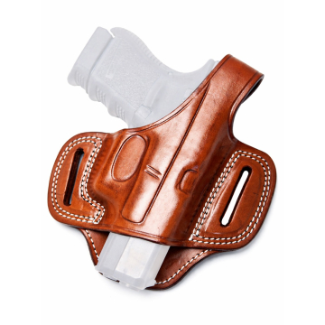 Leder OWB Pancake-Holster mit Thumb-Break-Sicherung