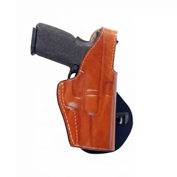 Leder Paddle-Holster mit Thumb-Break-Sicherung