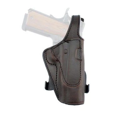 Leder Rotating Paddle-Holster mit Thumb Release
