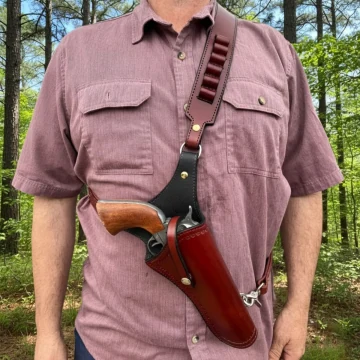 Single-Action-Revolver Bandolier-Holster